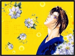 kwiaty, Yami No Matsuei, chłopak